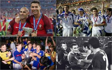 -100 a Euro 2020: tutte le maglie dei vincitori