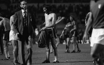 Football match between Italy and Czechoslovakia during UEFA Euro 1980 in Naples, Italy, 21 June 1980. ANSA/OLDPIX