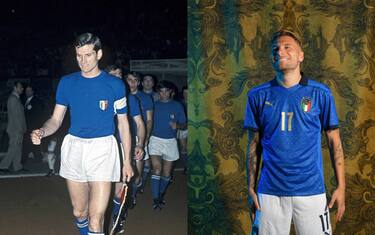 Come è cambiata la maglia Azzurra dal '68 a oggi