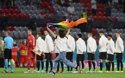 Germania-Ungheria: Monaco si colora di arcobaleno