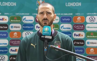 Bonucci: "Questa Italia può andare in finale"