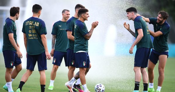 Italia, vista del boletín de hoy de la final europea