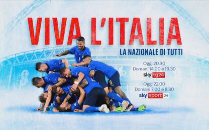 Su Sky "Viva l'Italia-La Nazionale di tutti"
