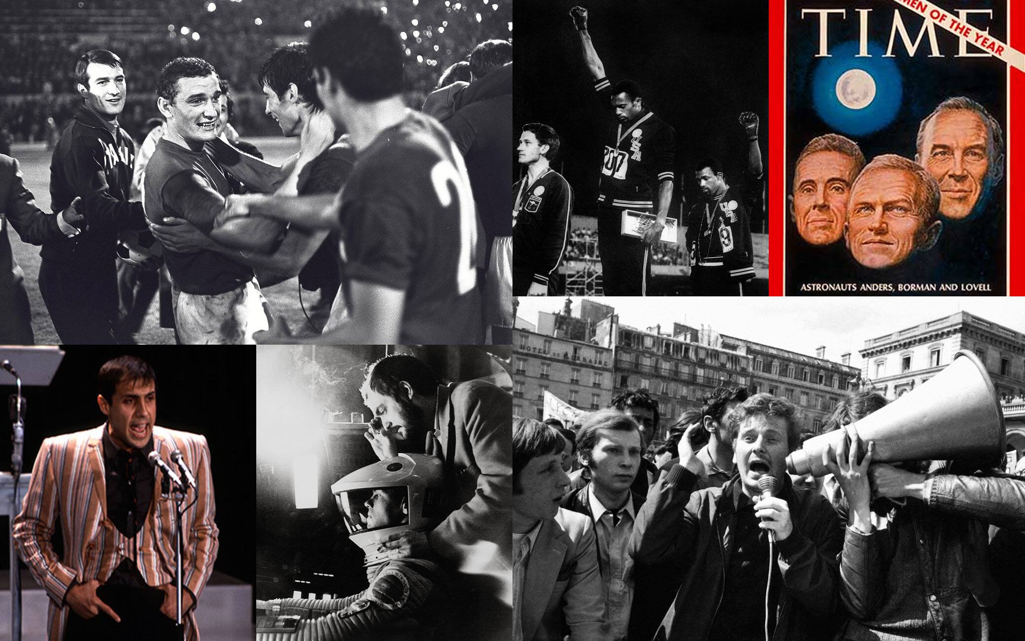 Italia vince gli Europei come nel 1968 com'era il mondo 53 anni fa