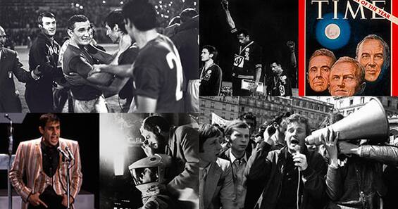 Italia vince gli Europei come nel 1968 com'era il mondo 53 anni fa