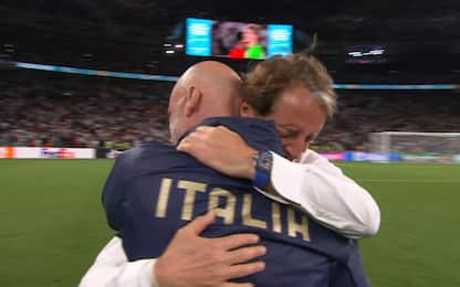Mancini: "Con Vialli oggi si è chiuso un cerchio"