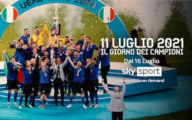 Italia campione d'Europa, su Sky due speciali