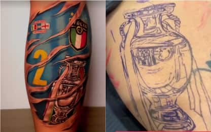 Insigne e Di Lorenzo, nuovo tatuaggio per Euro2020