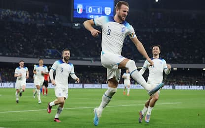 Italia-Inghilterra 0-2 LIVE: gol di Rice e Kane 