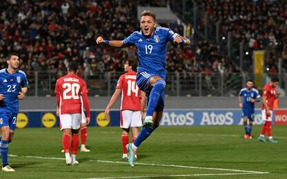 L'Italia si rialza, Retegui si ripete: 2-0 a Malta