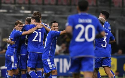 Italia cooperativa del gol: 11 marcatori diversi