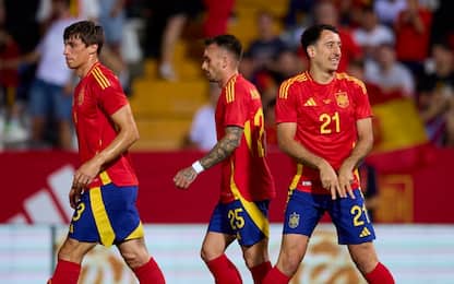 Spagna, 'manita' ad Andorra: 5-0, super Oyarzabal