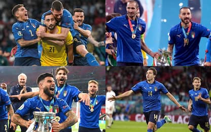 Italia, chi c'era a Euro2021 e che fanno gli altri