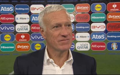 Deschamps: "Il naso di Mbappé? E' messo male"