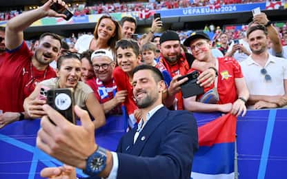 Djokovic ospite speciale di Serbia-Danimarca