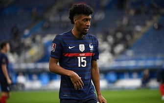 Kingsley Coman during the world cup qualification match between France and Ukraine at the Stade de France on wednesday march 24, 2021. Paris Saint Denis. France.//04SAIDICHRISTOPHE_0304.16629/2103250635/Credit:CHRISTOPHE SAIDI/SIPA/2103250828