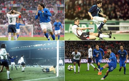 Italiani in gol a Wembley: ci sono riusciti in 25