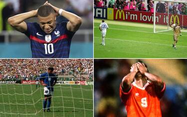 Non solo Mbappé: quando i big falliscono il rigore
