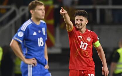 Immobile non basta, Macedonia-Italia finisce 1-1