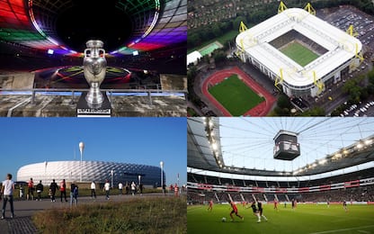 Dall'Allianz a Berlino: gli stadi degli Europei