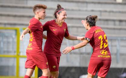 La Roma femminile infila la 4^: Sassuolo ko 2-1
