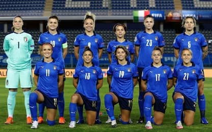 Euro 2022, Italia-Israele: le azzurre a Coverciano
