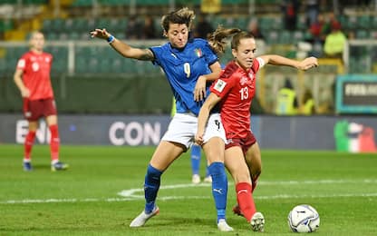 Italia ko 1-2 con la Svizzera, azzurre ora seconde