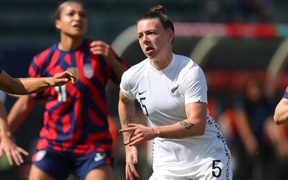 Meikayla Moore, 3 autogol in 40' contro gli Usa