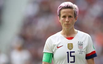 Megan Rapinoe of USA during the FIFA Women s World Cup match at Stade de Lyon, Lyon. Picture date: 7th July 2019. Picture credit should read: Jonathan Moscrop/Sportimage PUBLICATIONxNOTxINxUK SPI-0113-0201