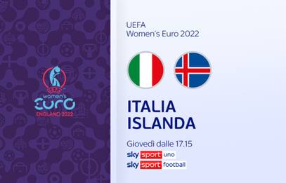 Seconda gara per Azzurre, alle 18 Italia-Islanda