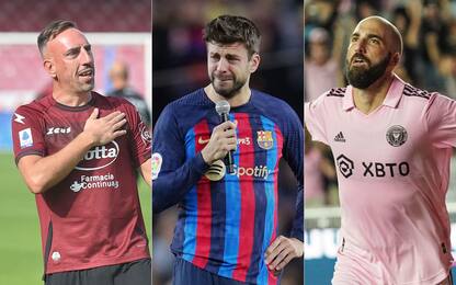 Bale&Co., i giocatori ritirati nell'ultimo anno