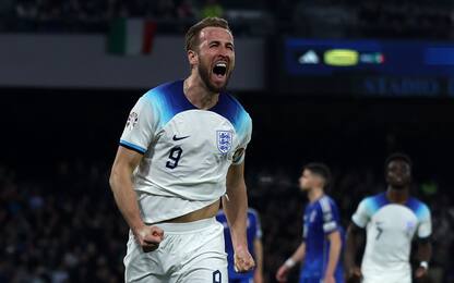 Kane supera Rooney: 54esimo gol con l'Inghilterra