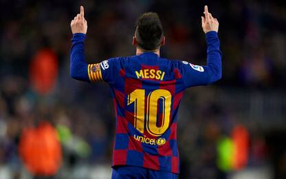 Tripletta show, Messi come CR7: Barça torna primo