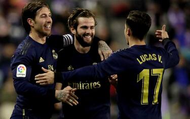 Real, vittoria e vetta. Passo falso Atletico