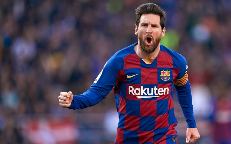 Barcellona, l'Eibar ai piedi di Messi: 'Non ci resta che ...