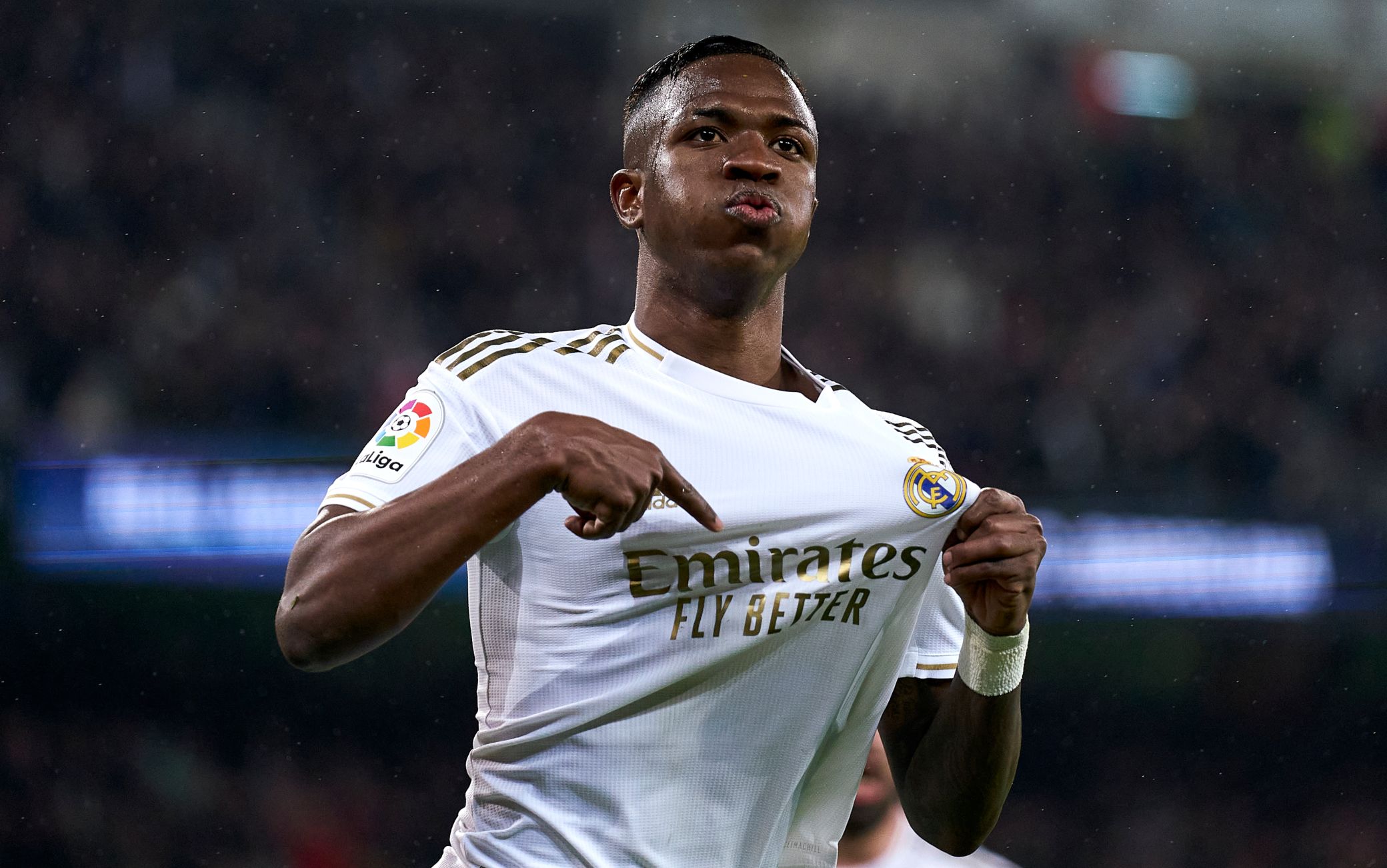 Vinicius / Vinicius Jr. jogou apenas 10 minutos, mas não foi poupado