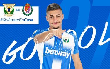 Leganes-Valladolid, gara simulata... in casa!