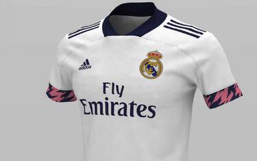 Real, maglia 2020/21: un dettaglio "copia" Messi