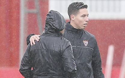 Nasri: "A Siviglia in disco, con l'ok di Sampaoli"