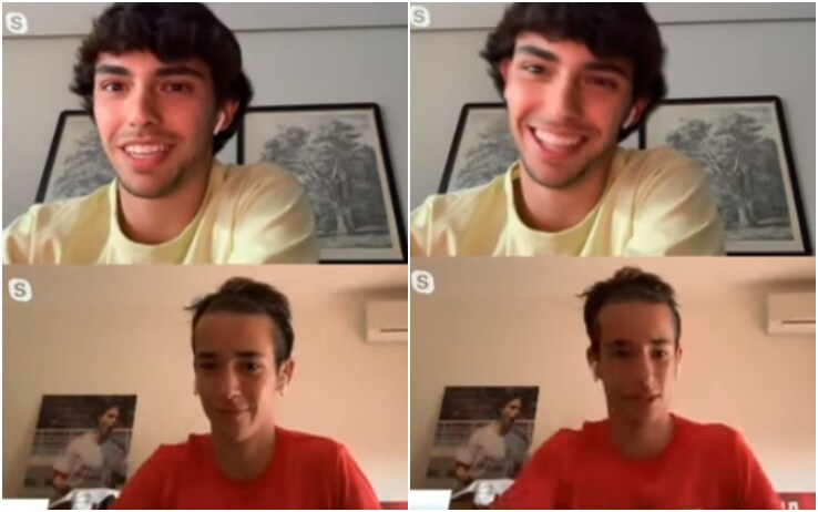 Joao e Hugo Felix