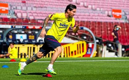 Il Barça ritrova Messi, anche Suarez è recuperato