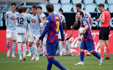 Iago Aspas frena il Barça all'88': 2-2 col Celta