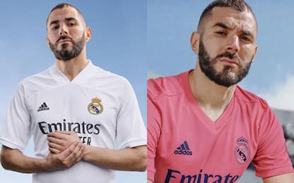 Bianco e rosa: così il Real Madrid 2020/21. FOTO