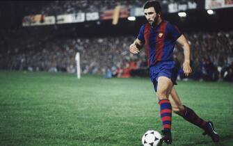 Hans Krankl, Barcelona  (Photo by Peter Robinson/EMPICS via Getty Images)