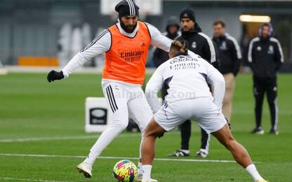 Riecco Benzema: torna ad allenarsi con il Real