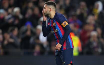 Jordi Alba lascia il Barça: "Esaudito mio sogno"