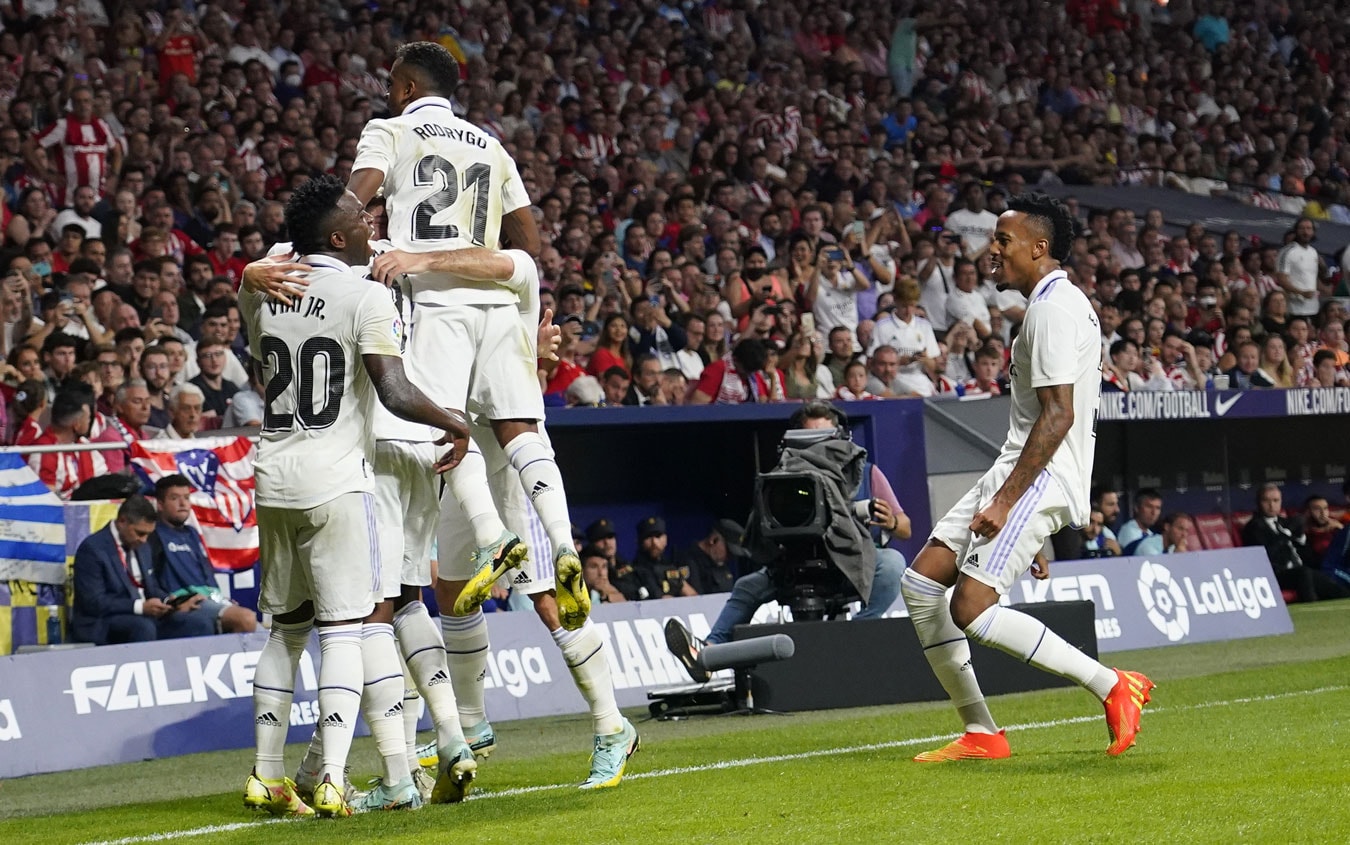 Atletico Madrid-Real Madrid 0-1: gol di Rodrygo e Valverde