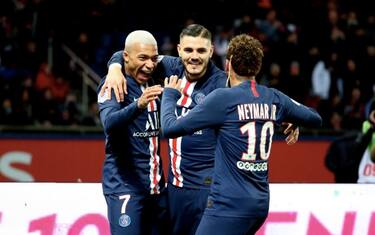 Poker PSG all'Amiens: Icardi segna ancora