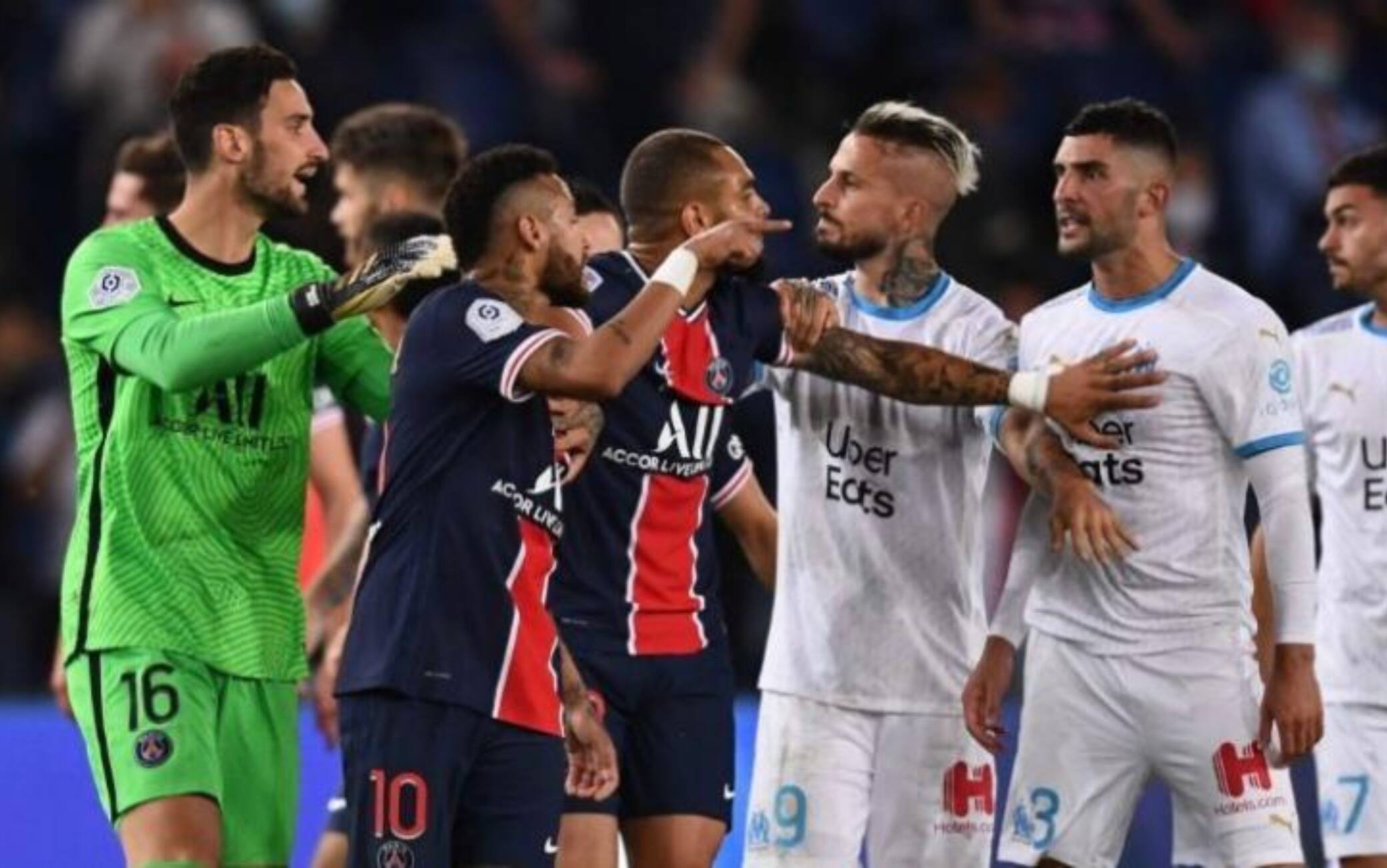 cronaca olympique marsiglia - psg