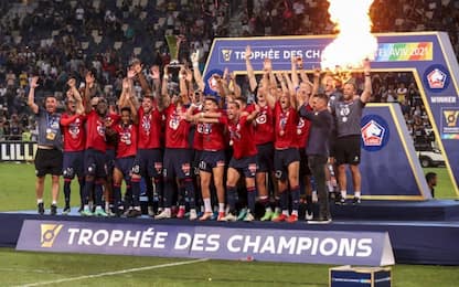 Il Lille batte il PSG e vince la Supercoppa